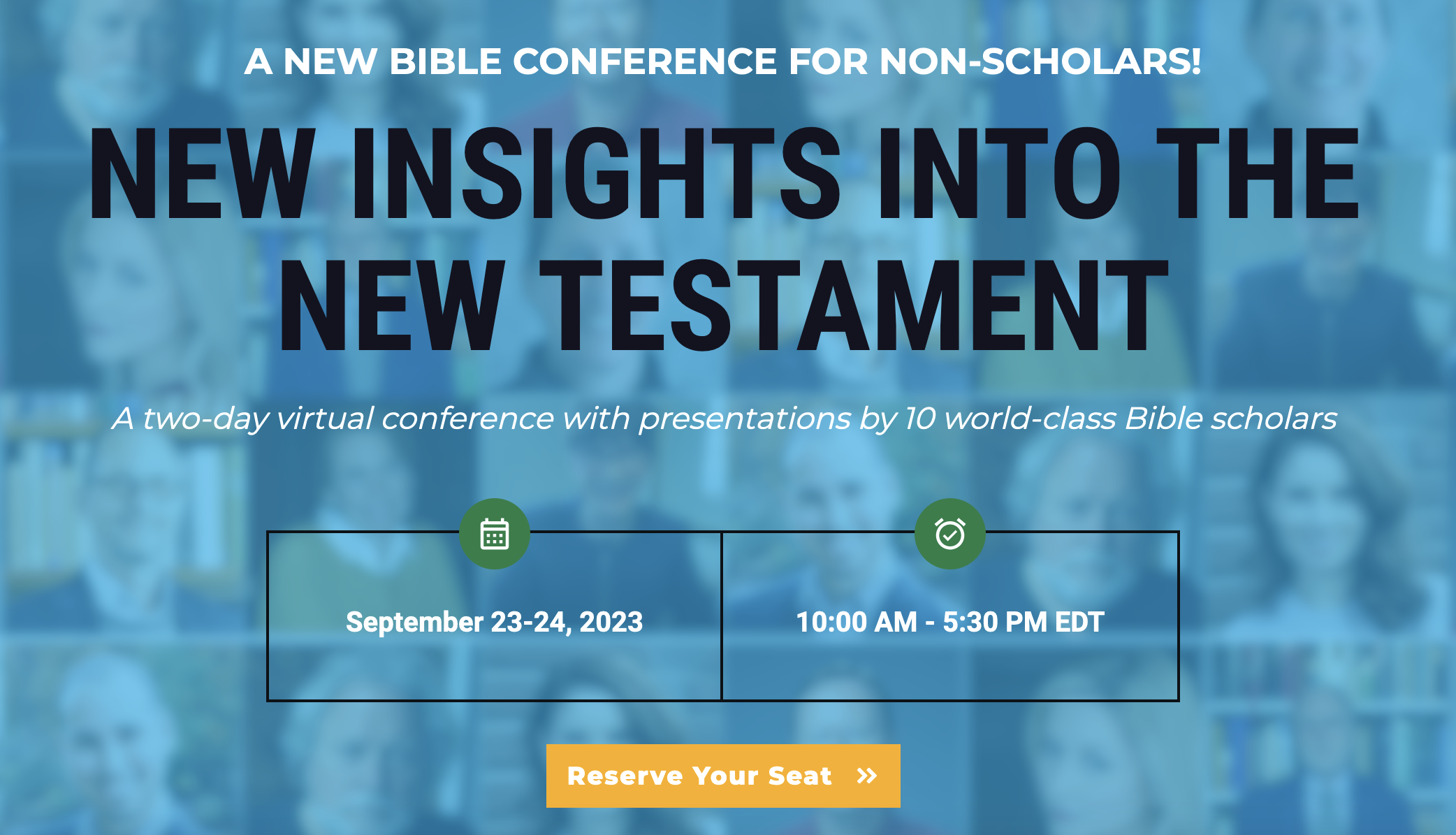 New Insights into the New Testament Conference
