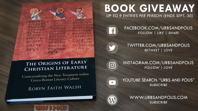 Urbs & Polis: Book Giveaway and Livestream Event